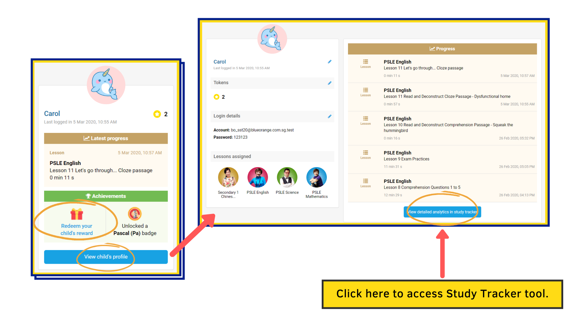 Superstar Teacher-Parent's Portal