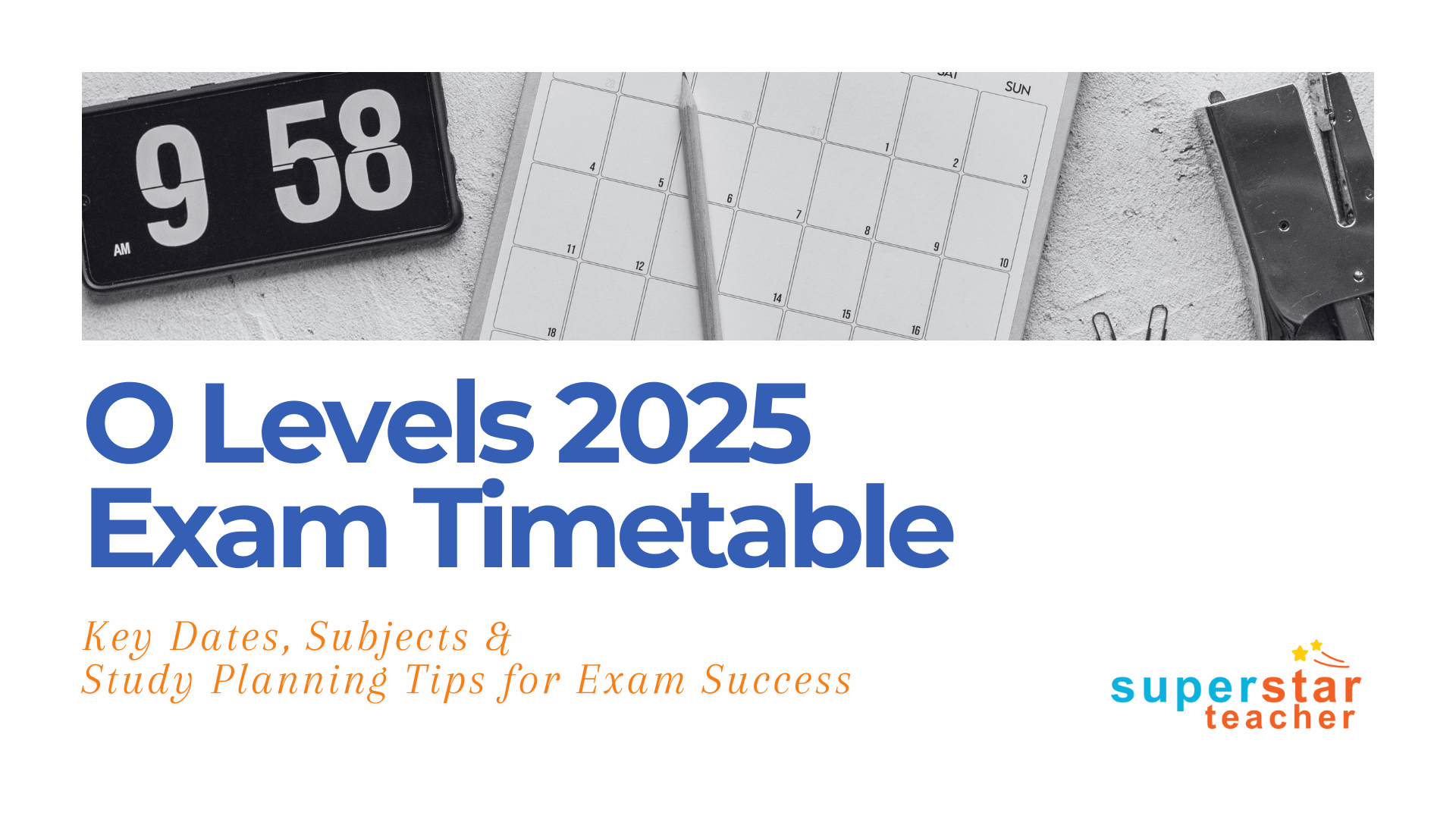 Preparing for the O Levels 2025? Here's a complete guide to the exam timetable, key subjects, and expert study planning tips to help you and your child stay confident and well prepared for exams.