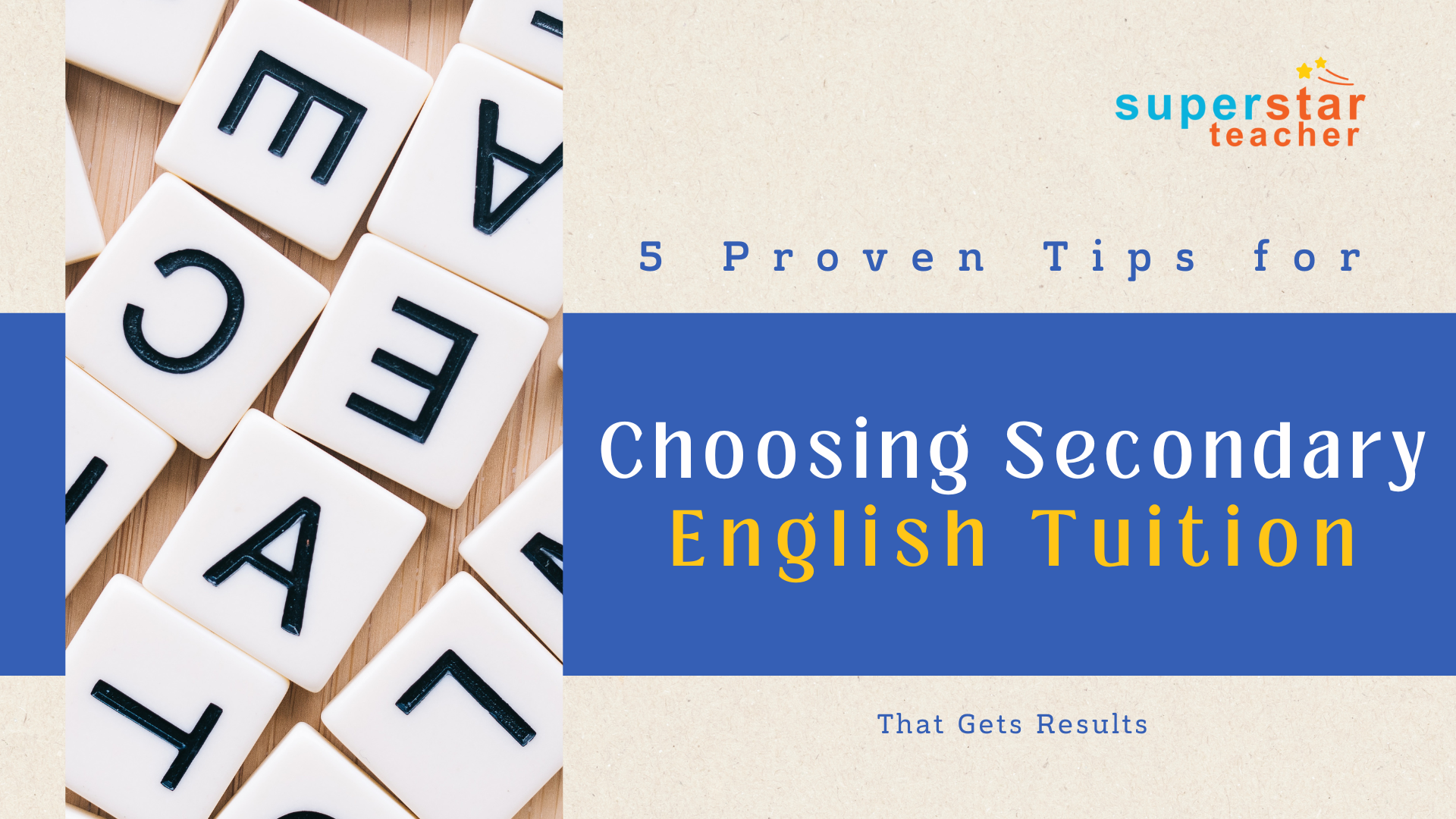 Searching for Secondary English tuition in Singapore? Learn 5 essential tips to help your child succeed in English—and discover what sets the best tuition options apart in today’s learning landscape.