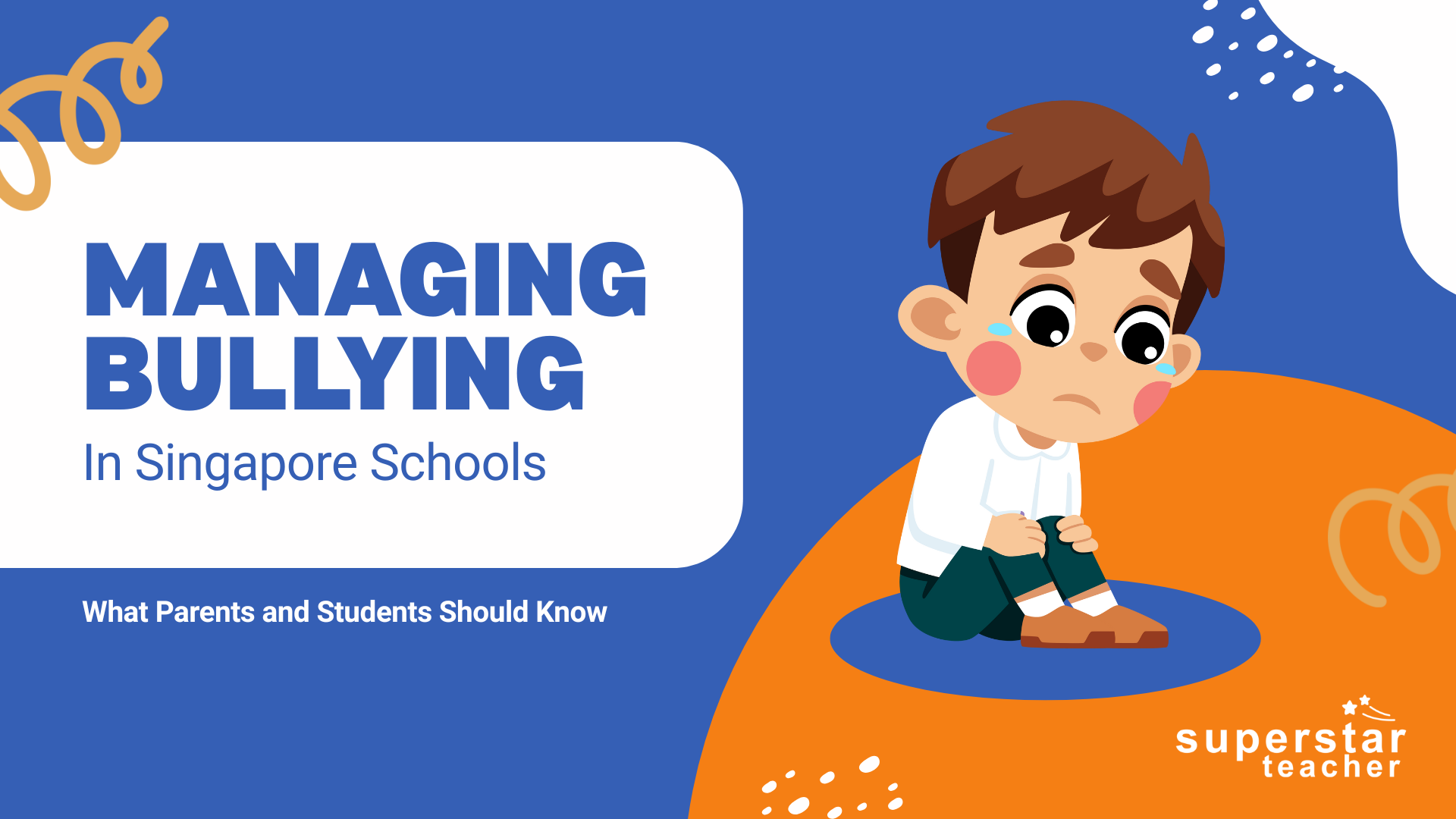 Learn how parents and students can address bullying in Singapore schools. Insights on MOE policies, managing bullying incidents, and supporting children effectively.