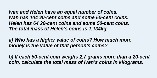 Explore the PSLE coin question that tested model drawing and money skills. Learn how confident, self-motivated learners solved it with on-demand homework help.