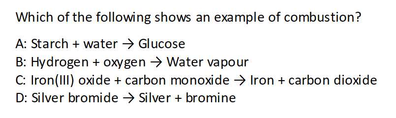 Learn how to identify combustion reactions in chemical equations for Secondary Science Chemistry. Understand key indicators in Lower Secondary Science and build confidence with instant, on-demand homework help from Superstar Teacher for every self motivated learner.